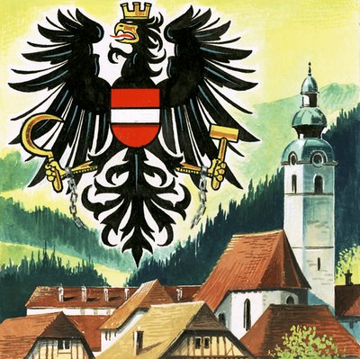 Den østrigske ørn, Østrigs emblem af English School