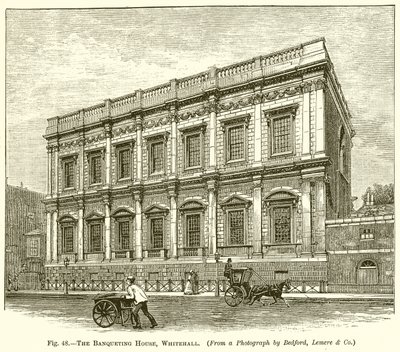 Bankethuset, Whitehall af English School
