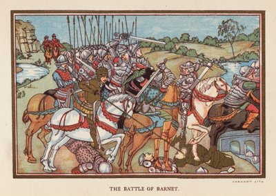 Die Schlacht von Barnet von English School
