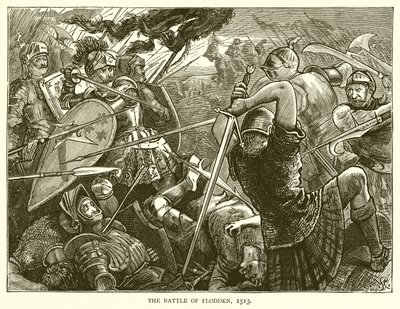 Slaget ved Flodden, 1513 af English School