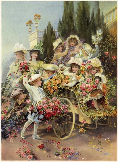 Slaget om blomsterne af English School