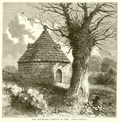 Bayswater Conduit i 1798 af English School