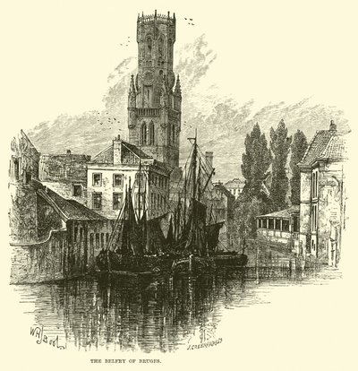 Klokketårnet i Brugge af English School