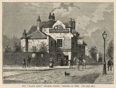 Das Black Lion Gasthaus in Chelsea von English School