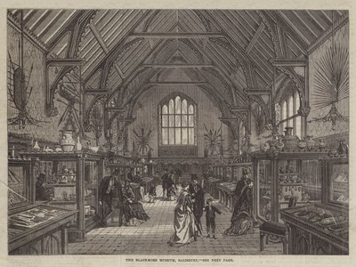 Blackmore Museum, Salisbury (gravering) af English School