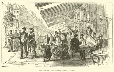 Boulevard Montmartre, Paris af English School