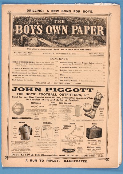 The Boys Own Paper, 1903 (tryk) af English School