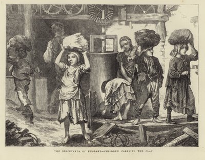 The Brickyards of England - Børn der bærer leret af English School
