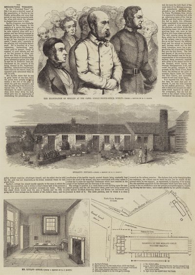 The Broadstone Tragedy (gravering) af English School