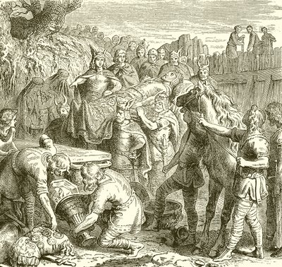 Alariks begravelse af English School