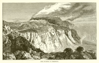 Afbrændingen af Magdala af English School