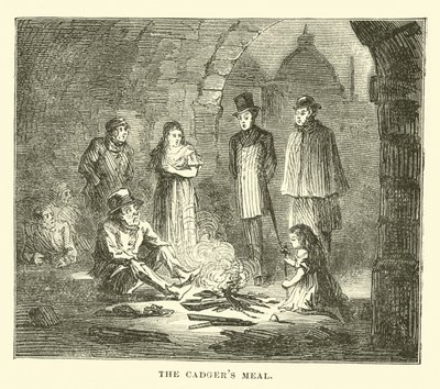 Cadgers måltid af English School