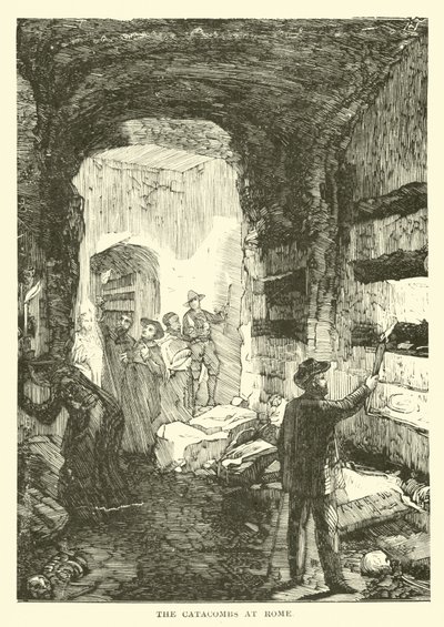 Katakomberne i Rom af English School