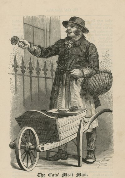 Cats Meat Man af English School