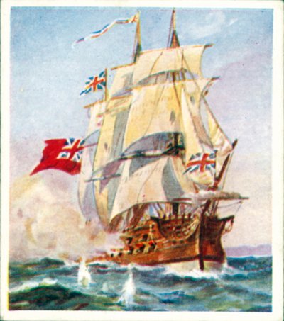 "Centurion" (farvelitografi) af English School
