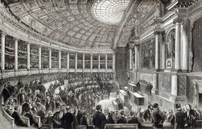 Deputeretkammeret, Paris, fra 