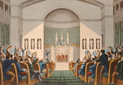 Deputeretkammeret, c.1820 af English School
