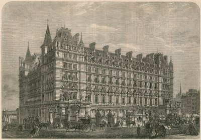 Charing-Cross Railway Station og Hotel af English School