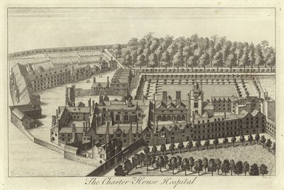 Charterhouse Hospital, London af English School