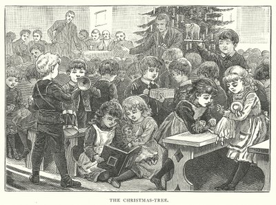 Juletræet (kobberstik) af English School