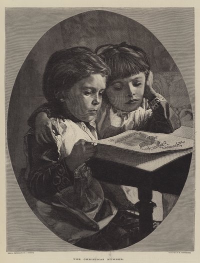 Julenummeret (gravering) af English School