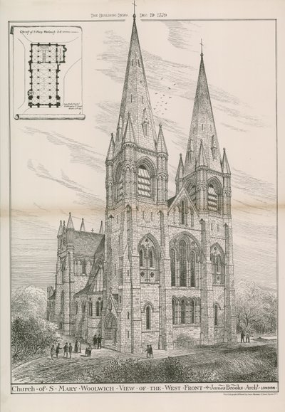 Church of St Mary i Woolwich af English School