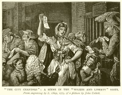 The City Chanters: A Scene in the Wilkes and Liberty Riots af English School
