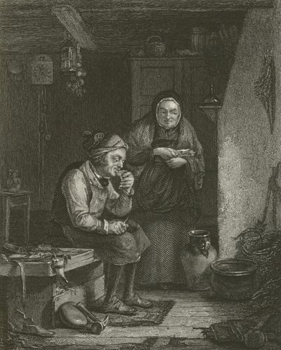 The Cobbler, fra Duddingston af English School