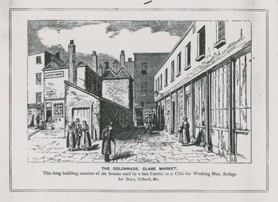 The Colonnade, Clare Market, London af English School