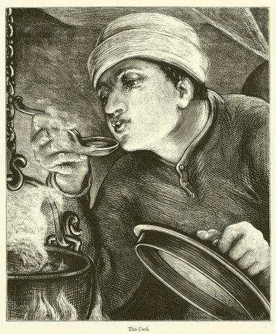 The Cook (gravering) af English School
