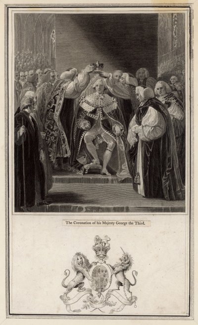 Die Krönung Seiner Majestät Georg III. von English School