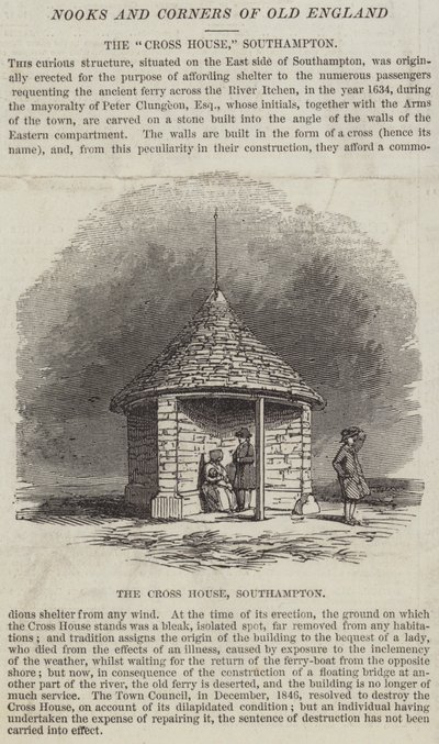 "Cross House", Southampton (gravering) af English School