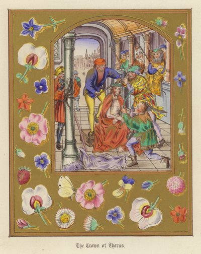 Tornekronen (farve litho) af English School