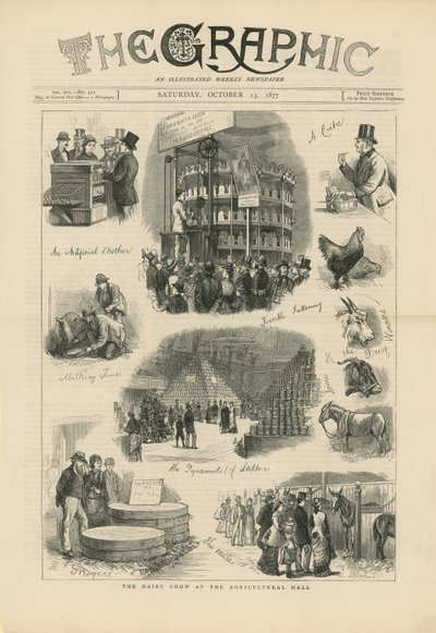 Mejeriskuet ved Landbrugshallen af English School
