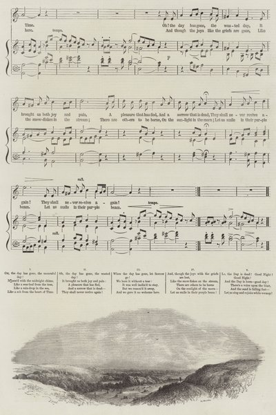 Dagen er gået (gravering) af English School