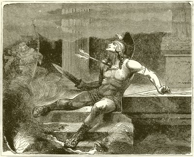Alcibiades død af English School