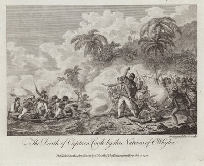 Kaptajn Cooks død af English School