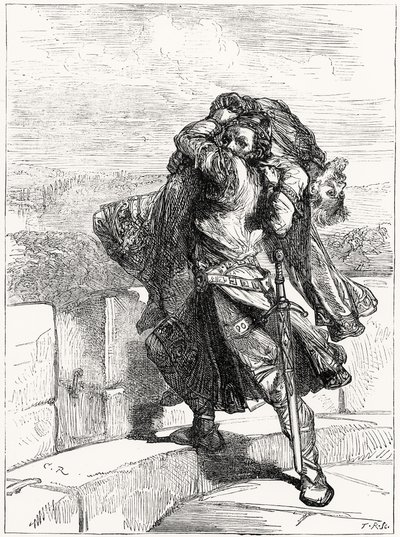 Conans død i 1090 af English School