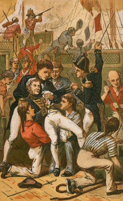 Lord Nelsons død af English School