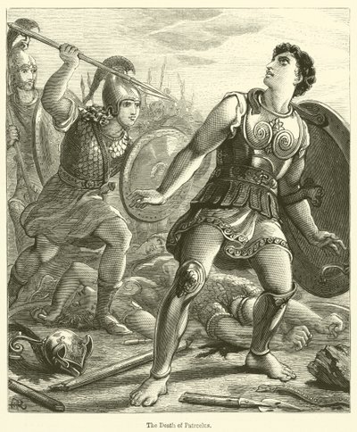 Patroklos død af English School