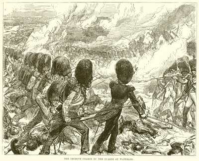 Vagternes afgørende anklage ved Waterloo af English School