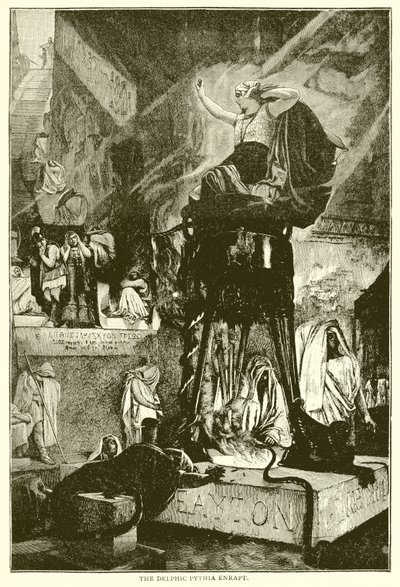 Den delfiske Pythia Enrapt af English School