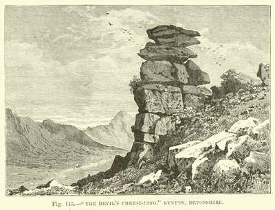 The Devils Cheese-Ring, Lynton, Devonshire af English School