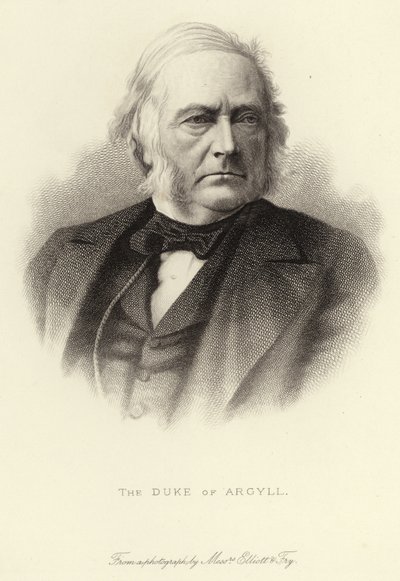 Der Herzog von Argyll (1823-1900) von English School
