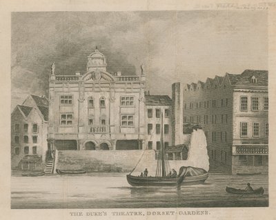Dukes Theatre, Dorset Gardens, London af English School