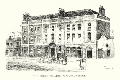 Das Herzogstheater, Portugal Street von English School