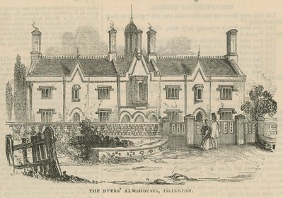 Dyers Almshouses i Islington af English School