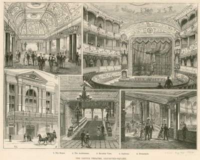 Empire Theatre, Leicester Square, London af English School