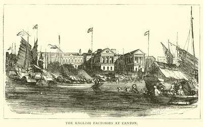 De engelske fabrikker i Canton af English School