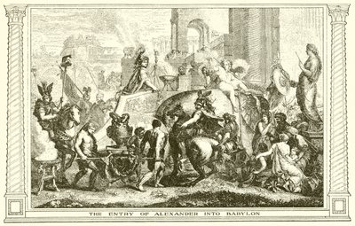 Alexanders indtog i Babylon af English School